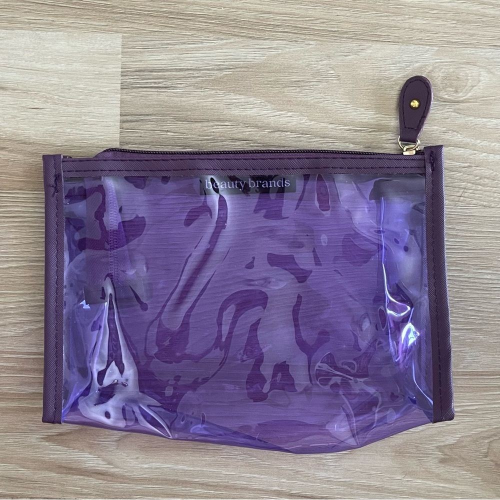 Purple Cosmetic Bag
